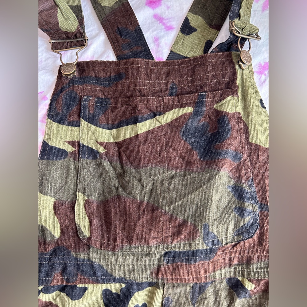 Corduroy overalls